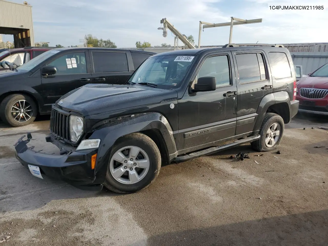 1C4PJMAKXCW211985 2012 Jeep Liberty Sport