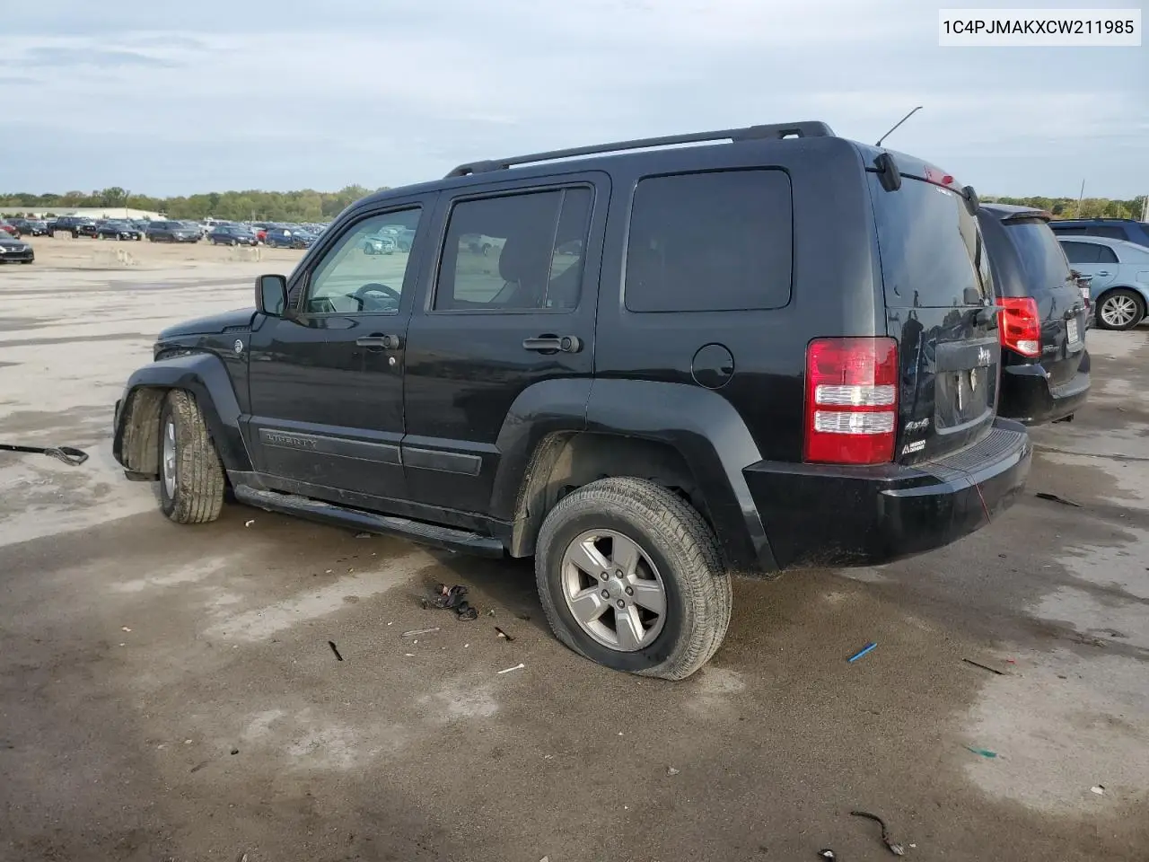 1C4PJMAKXCW211985 2012 Jeep Liberty Sport
