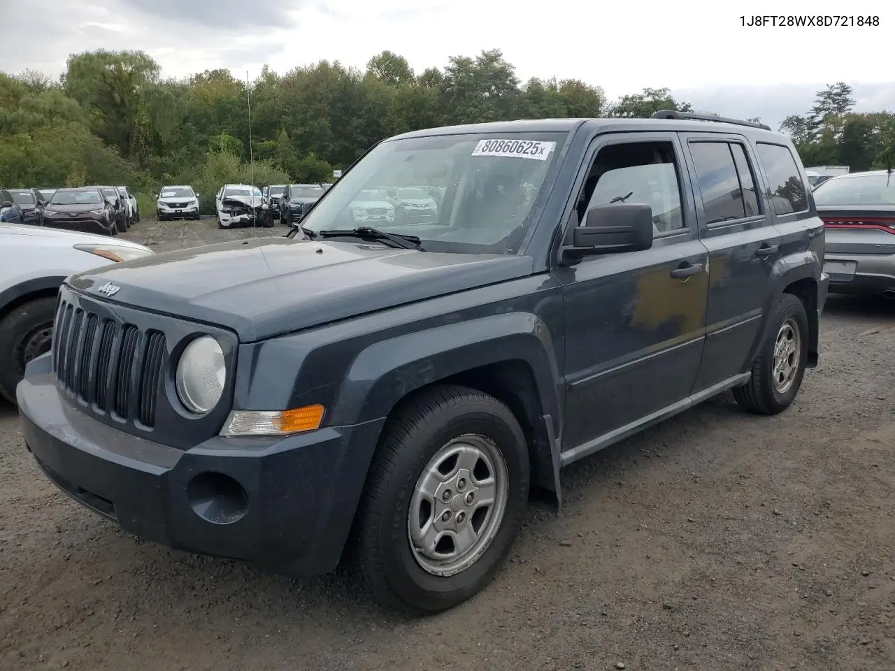 1J8FT28WX8D721848 2008 Jeep Patriot Sport
