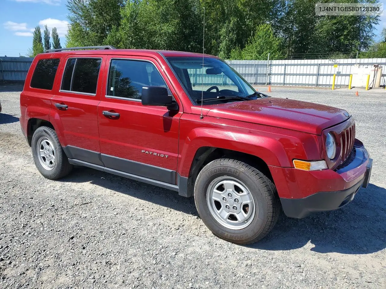 2011 Jeep Patriot Sport VIN: 1J4NT1GB5BD128380 Lot: 60686466