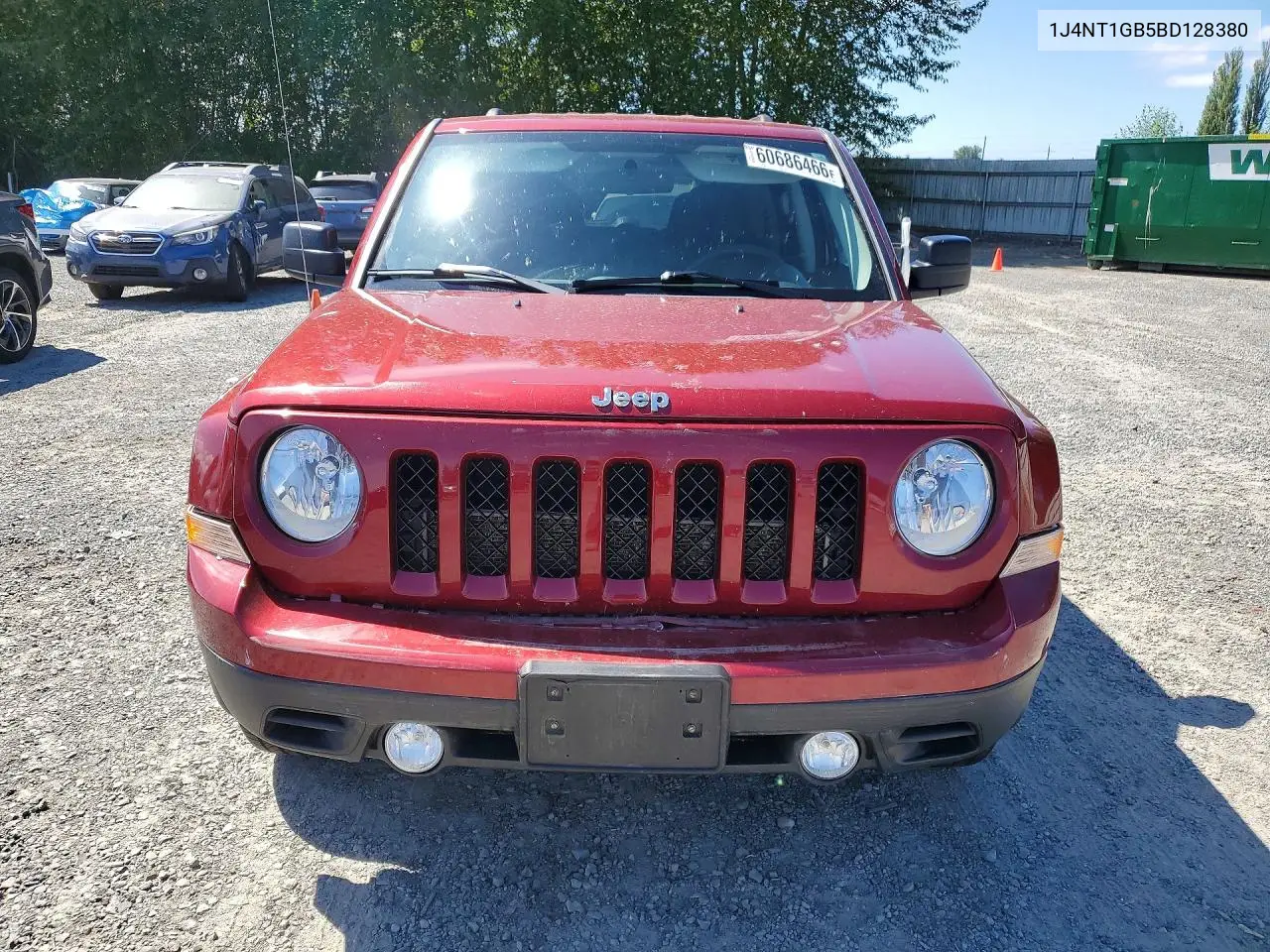 2011 Jeep Patriot Sport VIN: 1J4NT1GB5BD128380 Lot: 60686466