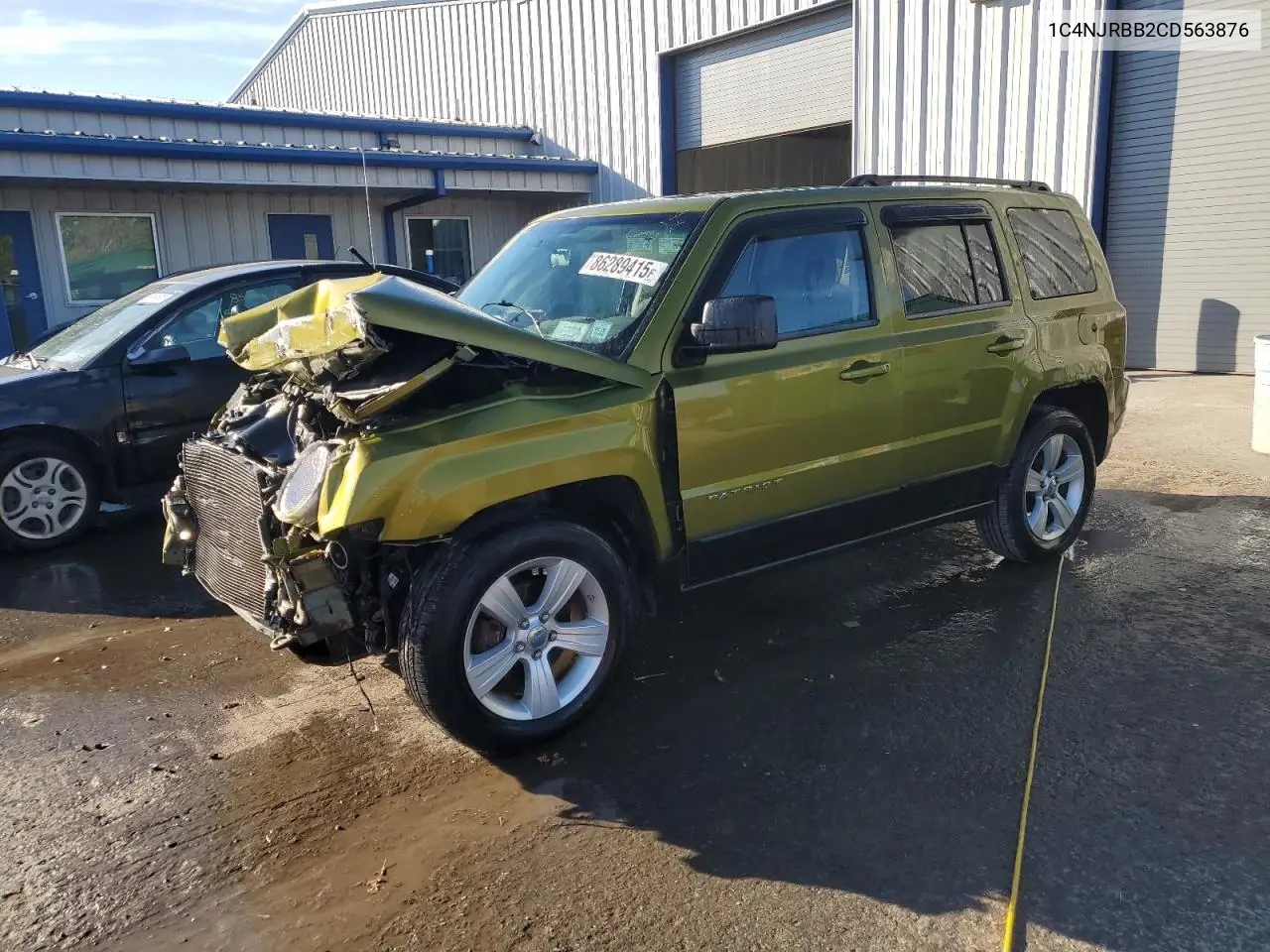 1C4NJRBB2CD563876 2012 Jeep Patriot Sport
