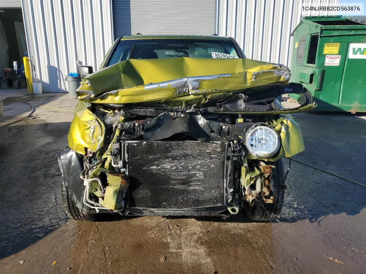 1C4NJRBB2CD563876 2012 Jeep Patriot Sport