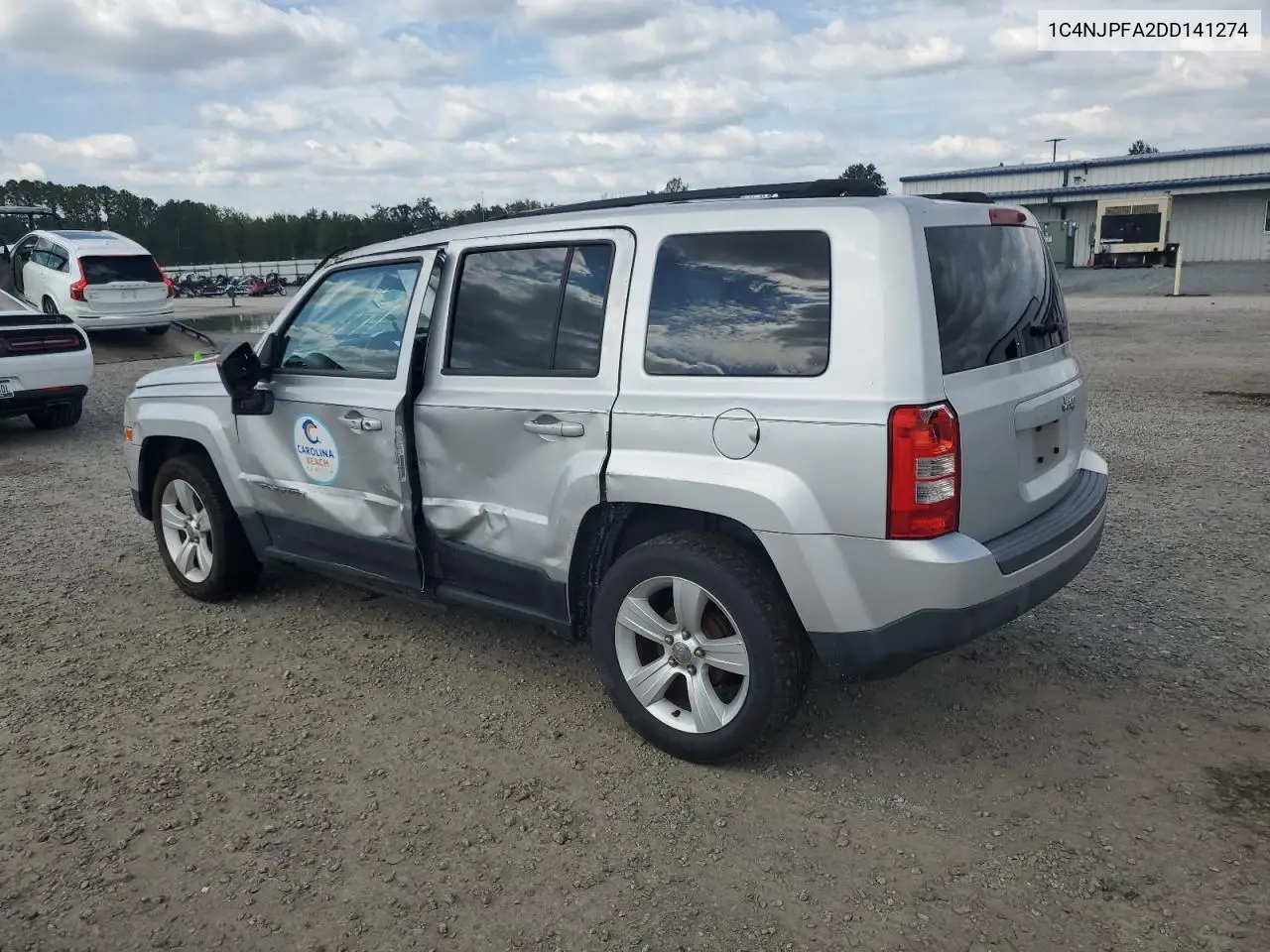 1C4NJPFA2DD141274 2013 Jeep Patriot Latitude