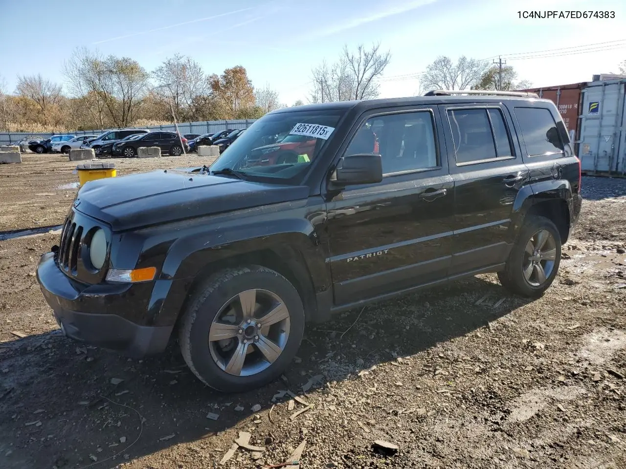 1C4NJPFA7ED674383 2014 Jeep Patriot Latitude