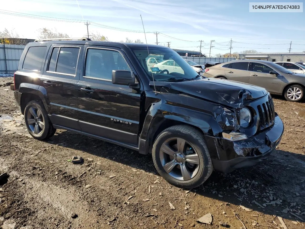 1C4NJPFA7ED674383 2014 Jeep Patriot Latitude