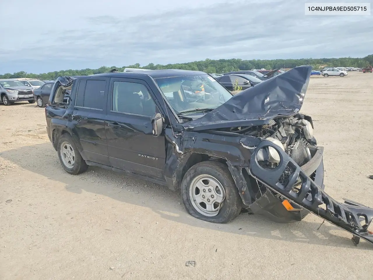 2014 Jeep Patriot Sport VIN: 1C4NJPBA9ED505715 Lot: 58200566