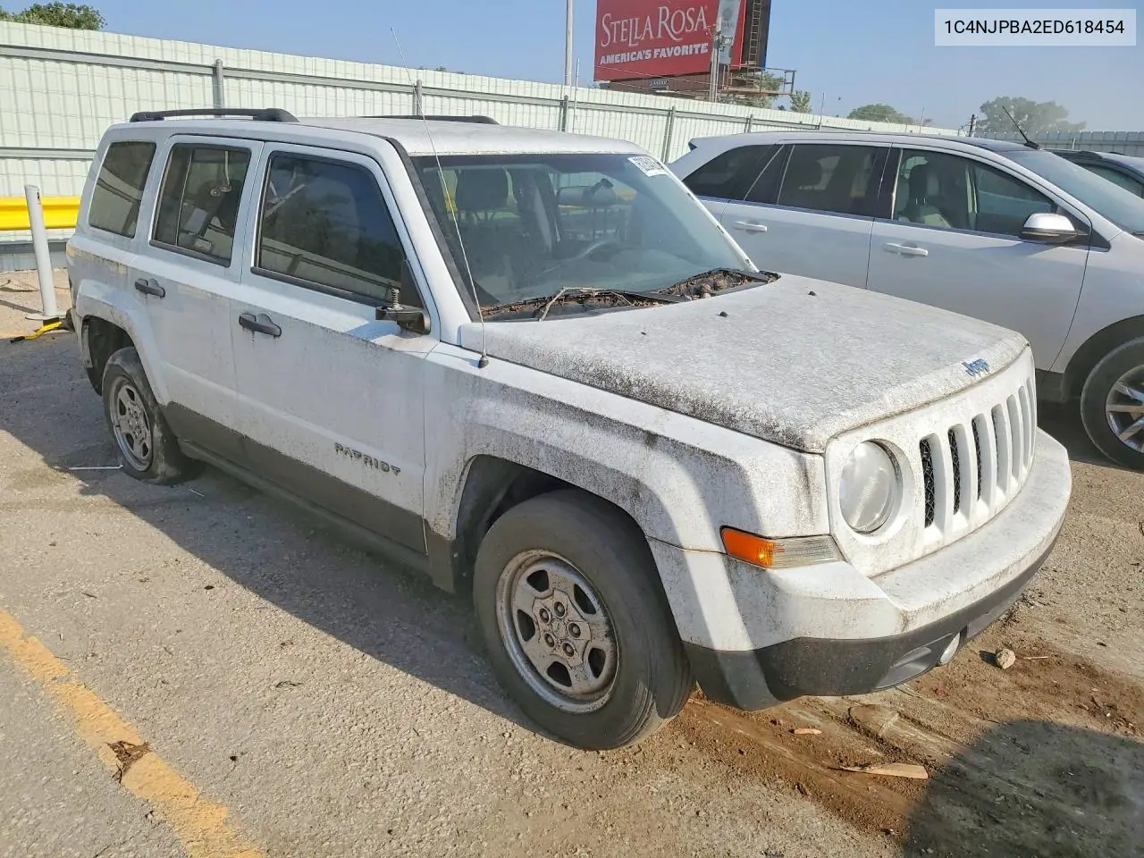 2014 Jeep Patriot Sport VIN: 1C4NJPBA2ED618454 Lot: 62064626
