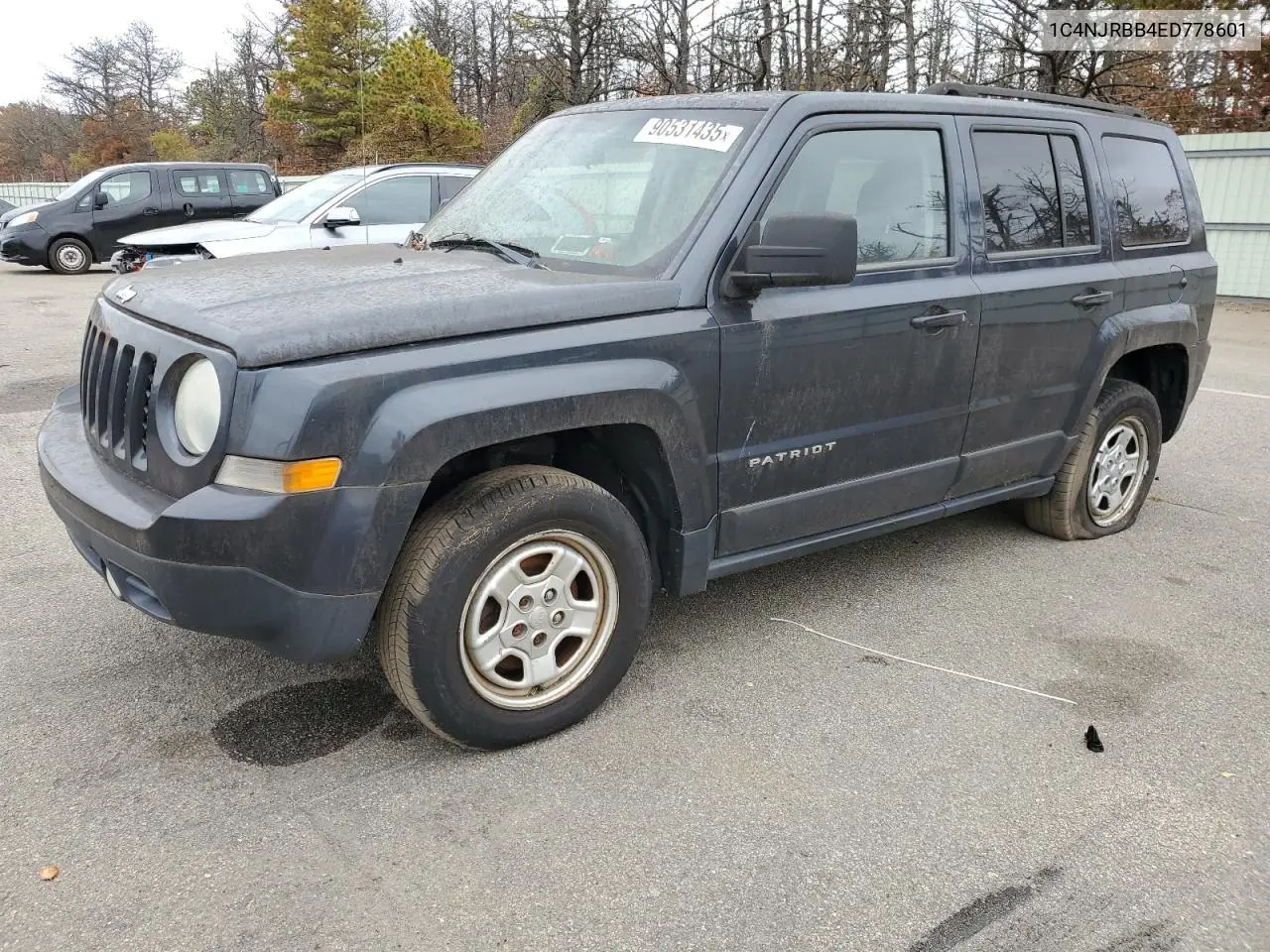 1C4NJRBB4ED778601 2014 Jeep Patriot Sport