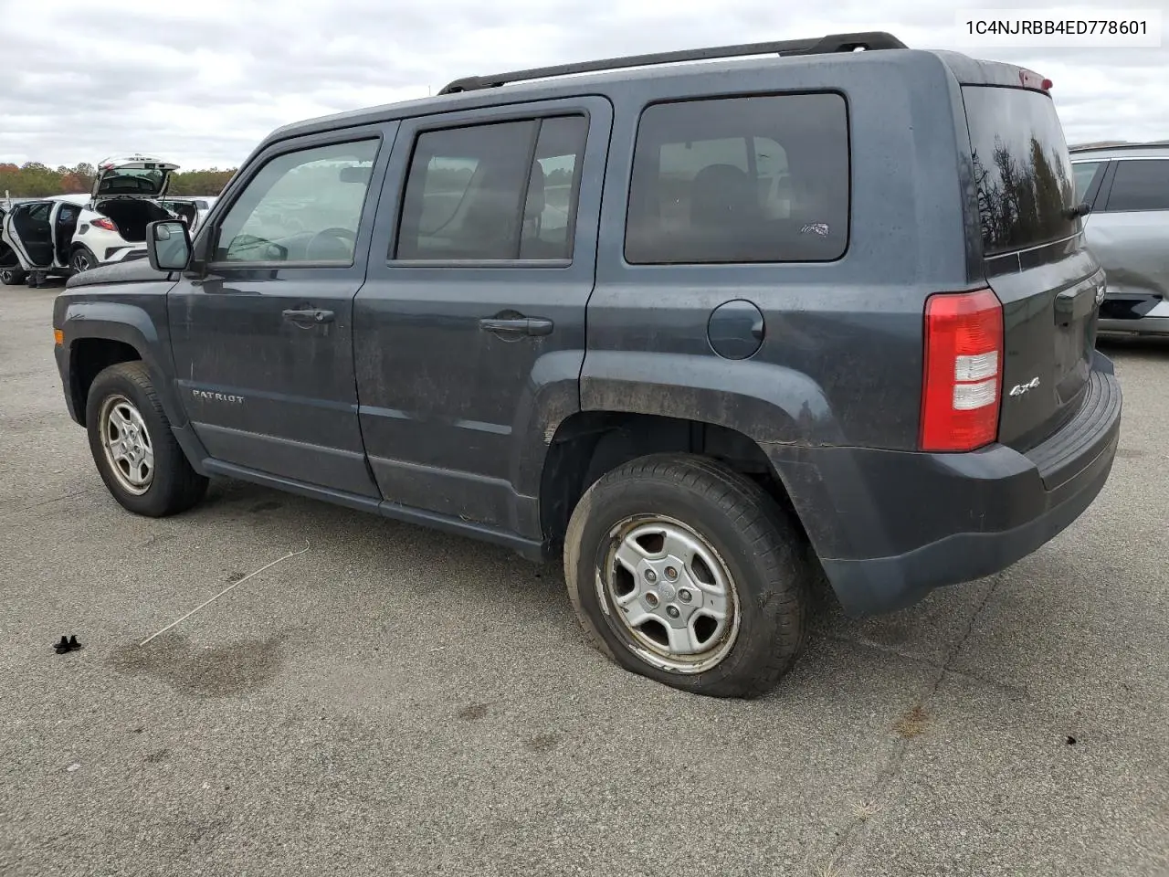 1C4NJRBB4ED778601 2014 Jeep Patriot Sport