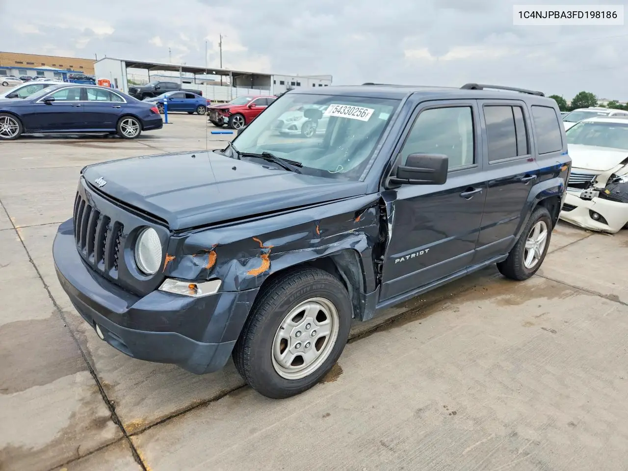 1C4NJPBA3FD198186 2015 Jeep Patriot Sport