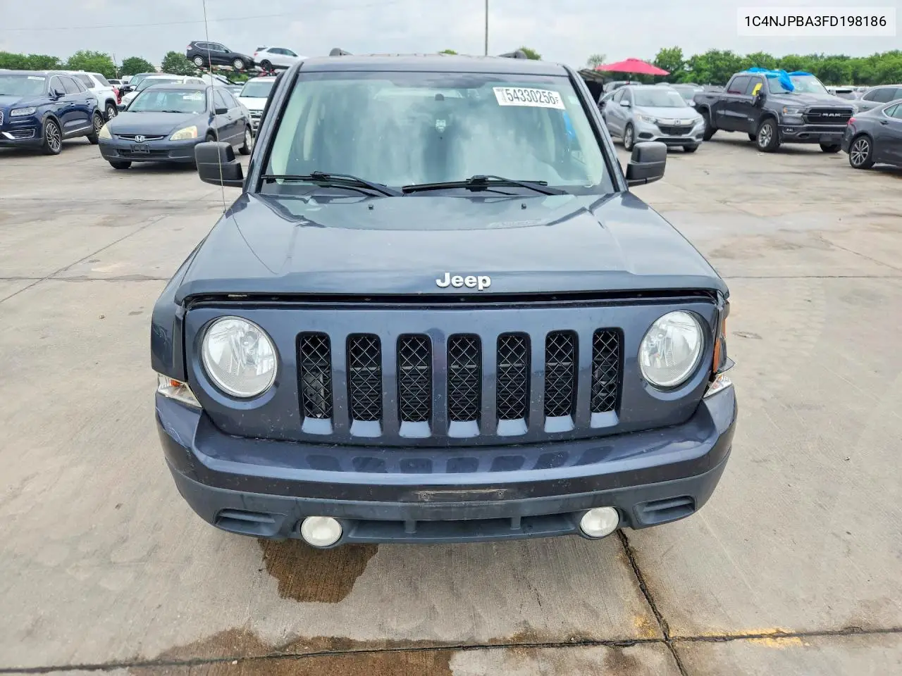 1C4NJPBA3FD198186 2015 Jeep Patriot Sport