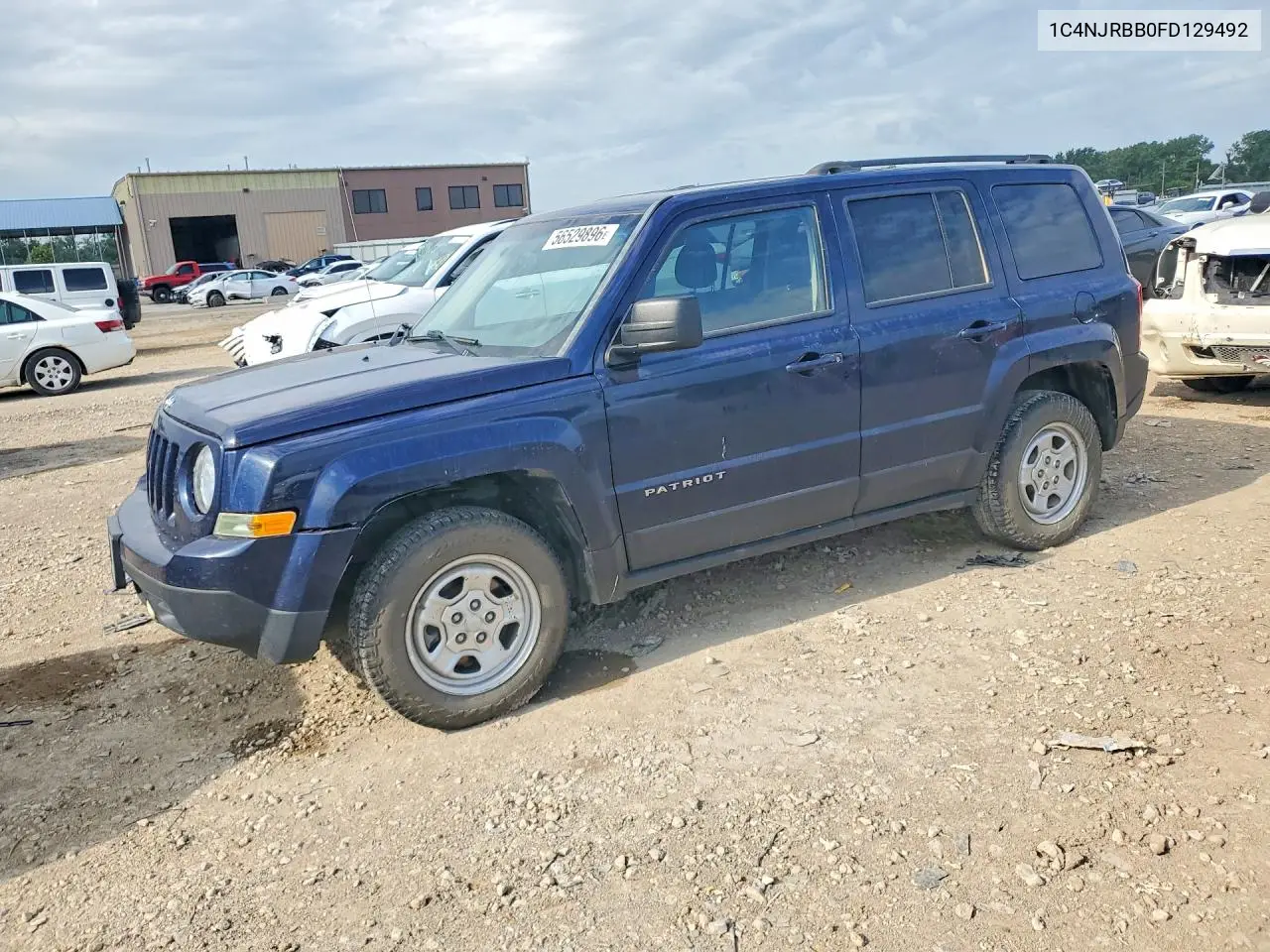 2015 Jeep Patriot Sport VIN: 1C4NJRBB0FD129492 Lot: 56529896