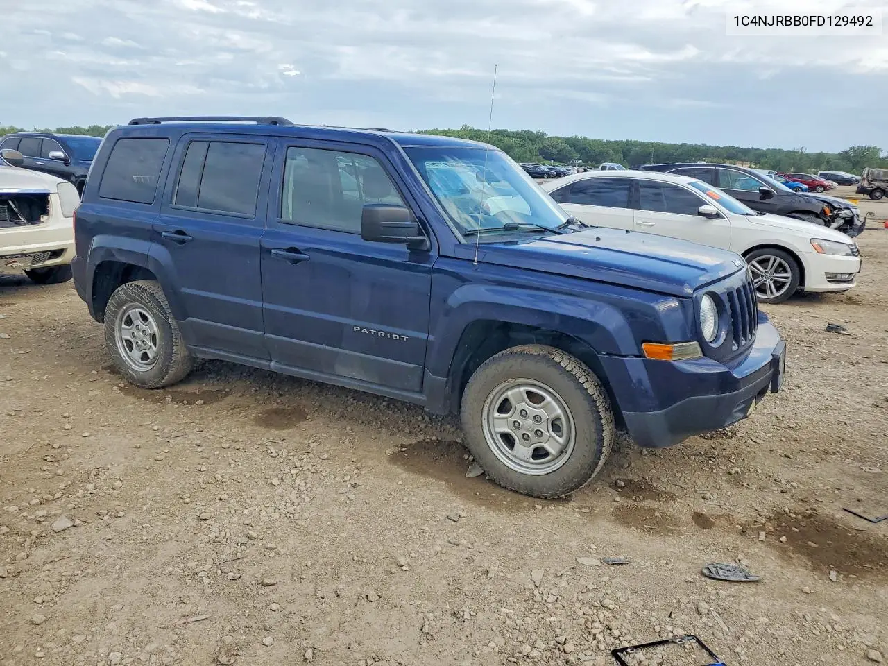 2015 Jeep Patriot Sport VIN: 1C4NJRBB0FD129492 Lot: 56529896