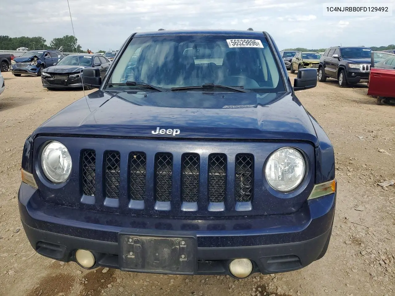 2015 Jeep Patriot Sport VIN: 1C4NJRBB0FD129492 Lot: 56529896
