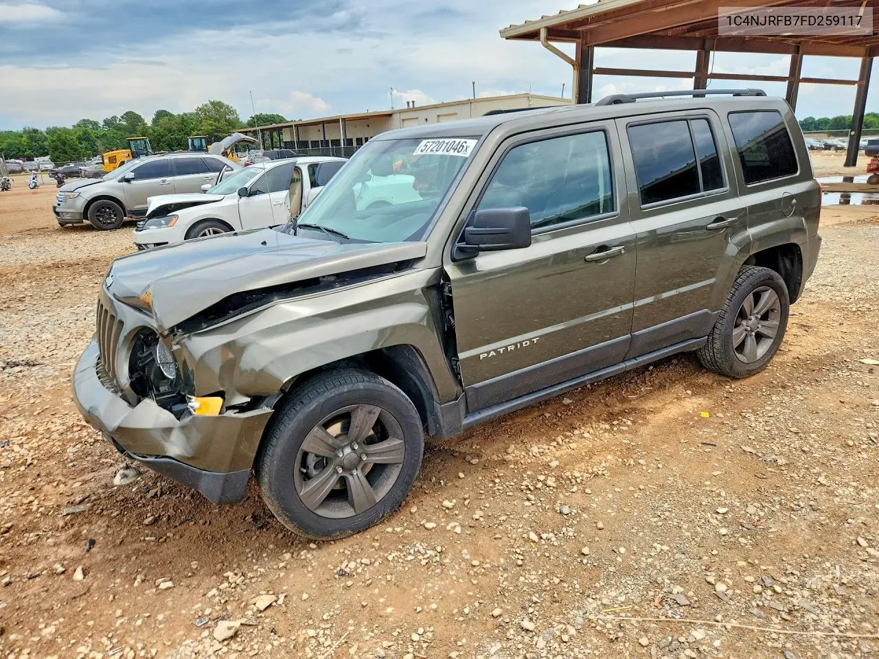 1C4NJRFB7FD259117 2015 Jeep Patriot Latitude