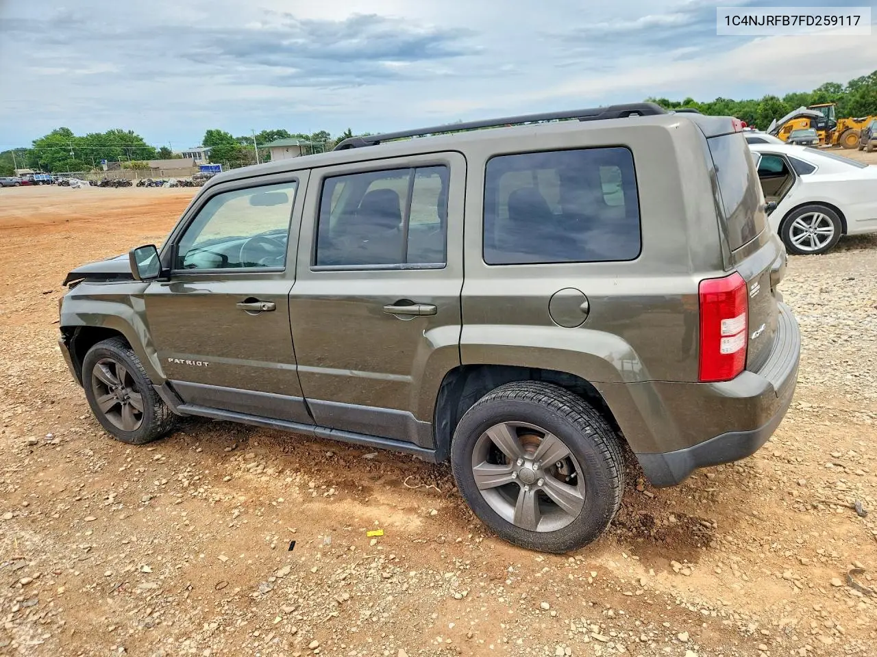 1C4NJRFB7FD259117 2015 Jeep Patriot Latitude