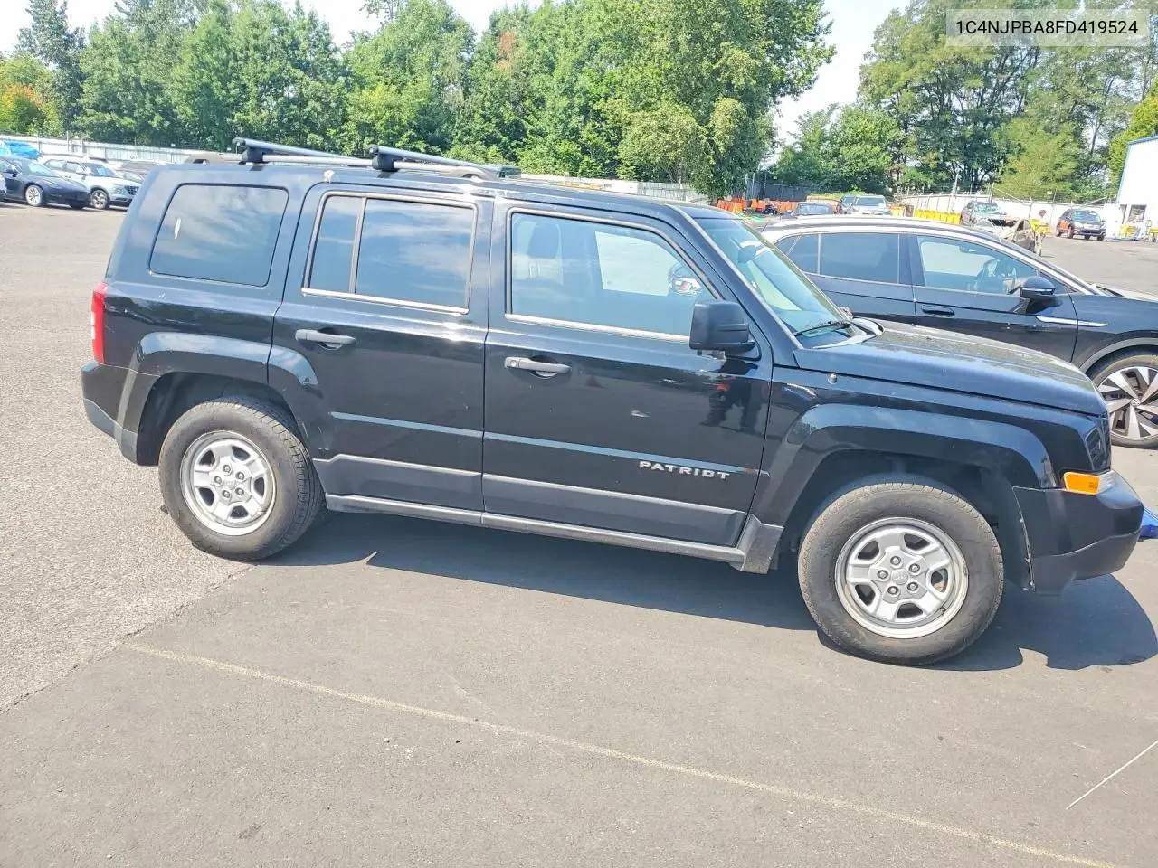 2015 Jeep Patriot Sport VIN: 1C4NJPBA8FD419524 Lot: 62310176