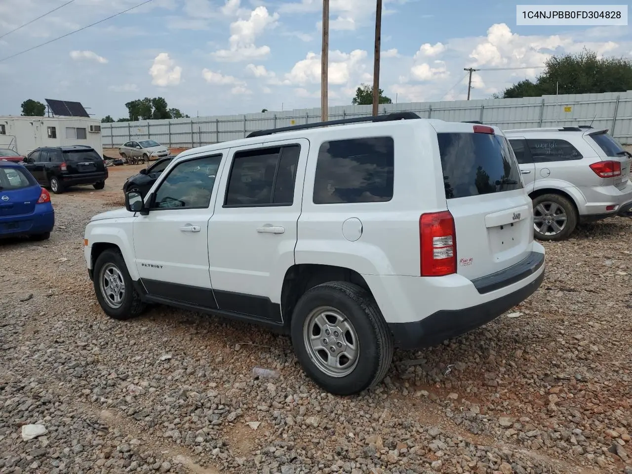 1C4NJPBB0FD304828 2015 Jeep Patriot Sport