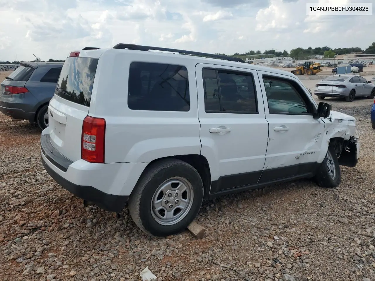 1C4NJPBB0FD304828 2015 Jeep Patriot Sport