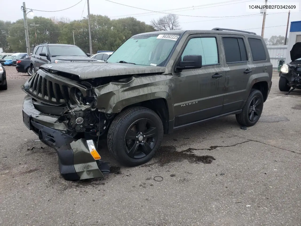 1C4NJPBB2FD342609 2015 Jeep Patriot Sport