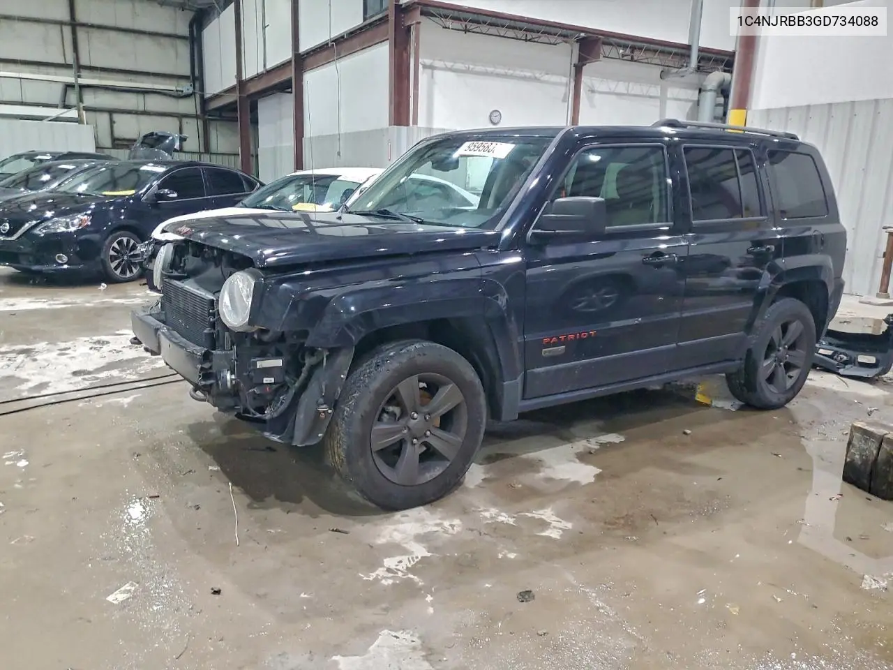 1C4NJRBB3GD734088 2016 Jeep Patriot Sport