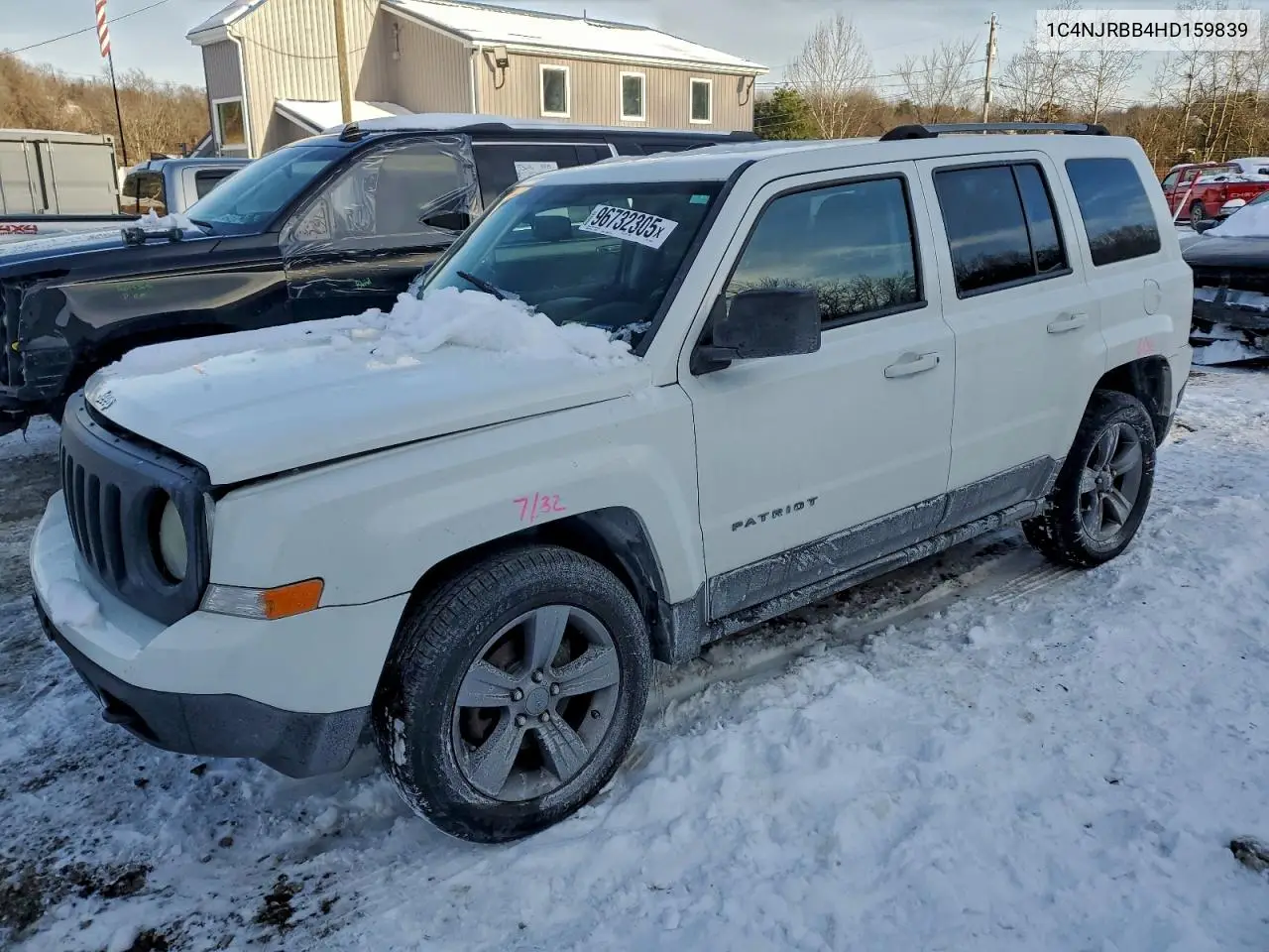 1C4NJRBB4HD159839 2017 Jeep Patriot Sport