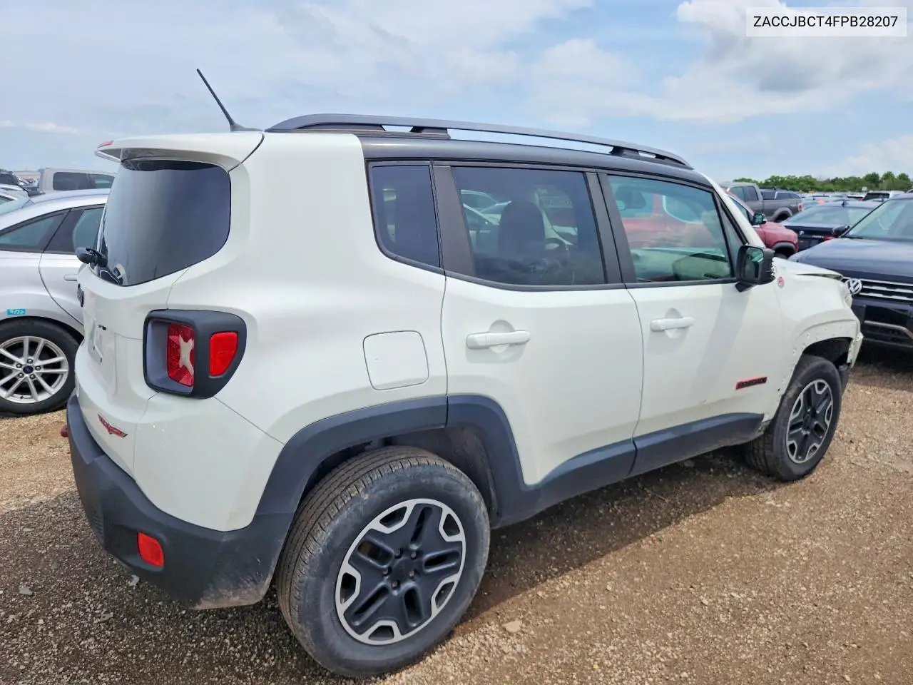 2015 Jeep Renegade Trailhawk VIN: ZACCJBCT4FPB28207 Lot: 55939036