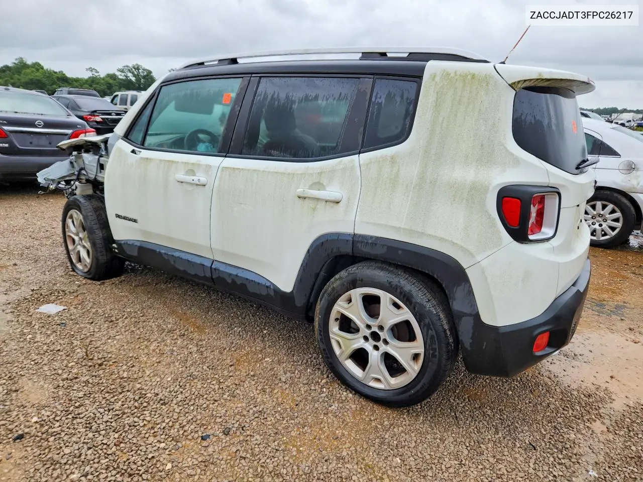 2015 Jeep Renegade Limited VIN: ZACCJADT3FPC26217 Lot: 56787506