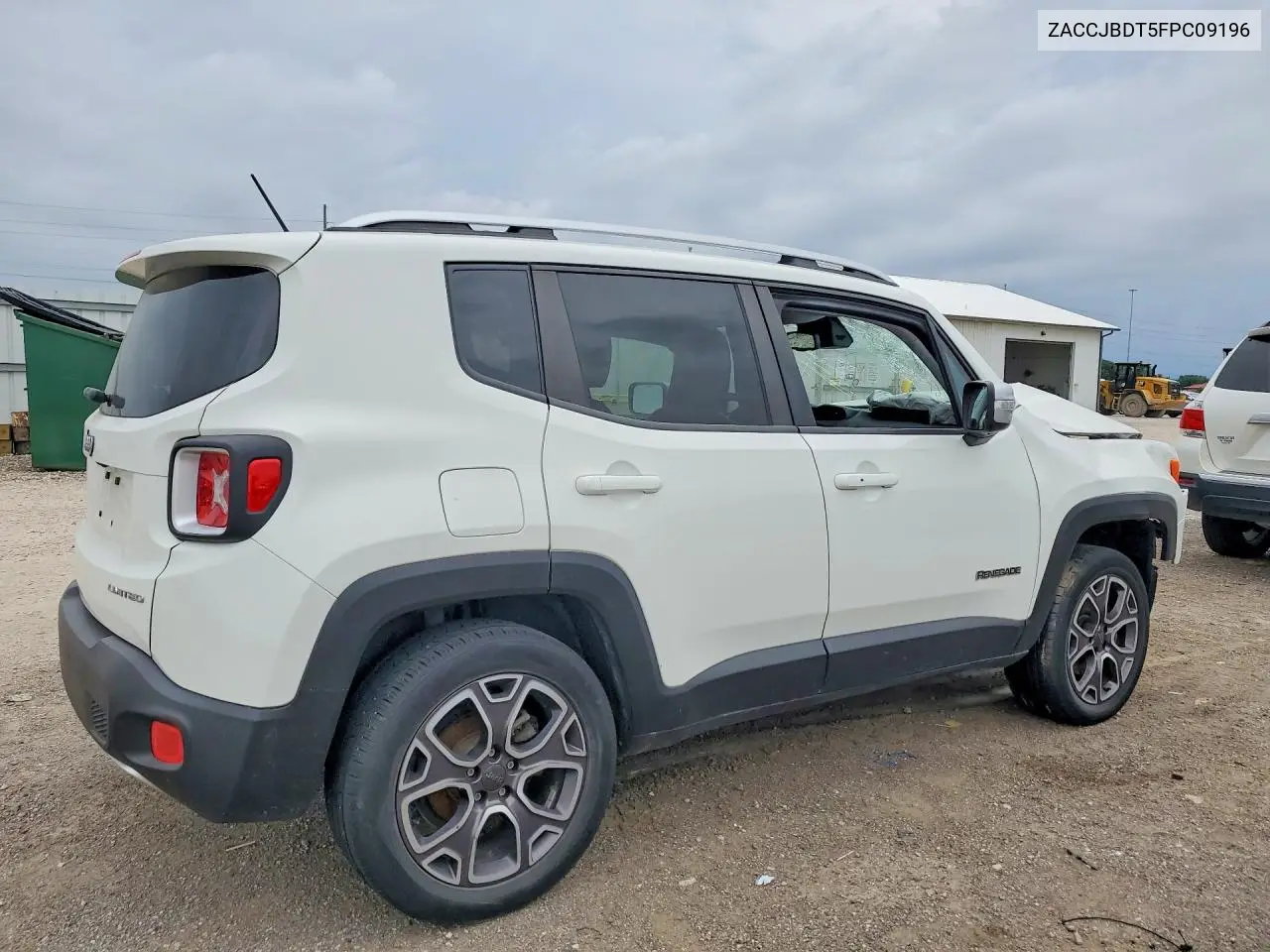 2015 Jeep Renegade Limited VIN: ZACCJBDT5FPC09196 Lot: 56945616