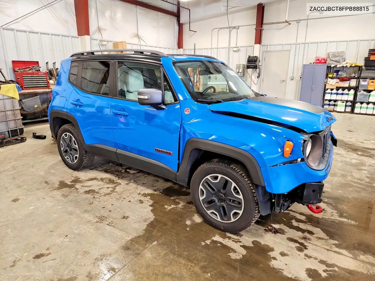 2015 Jeep Renegade Trailhawk VIN: ZACCJBCT8FPB88815 Lot: 57673296