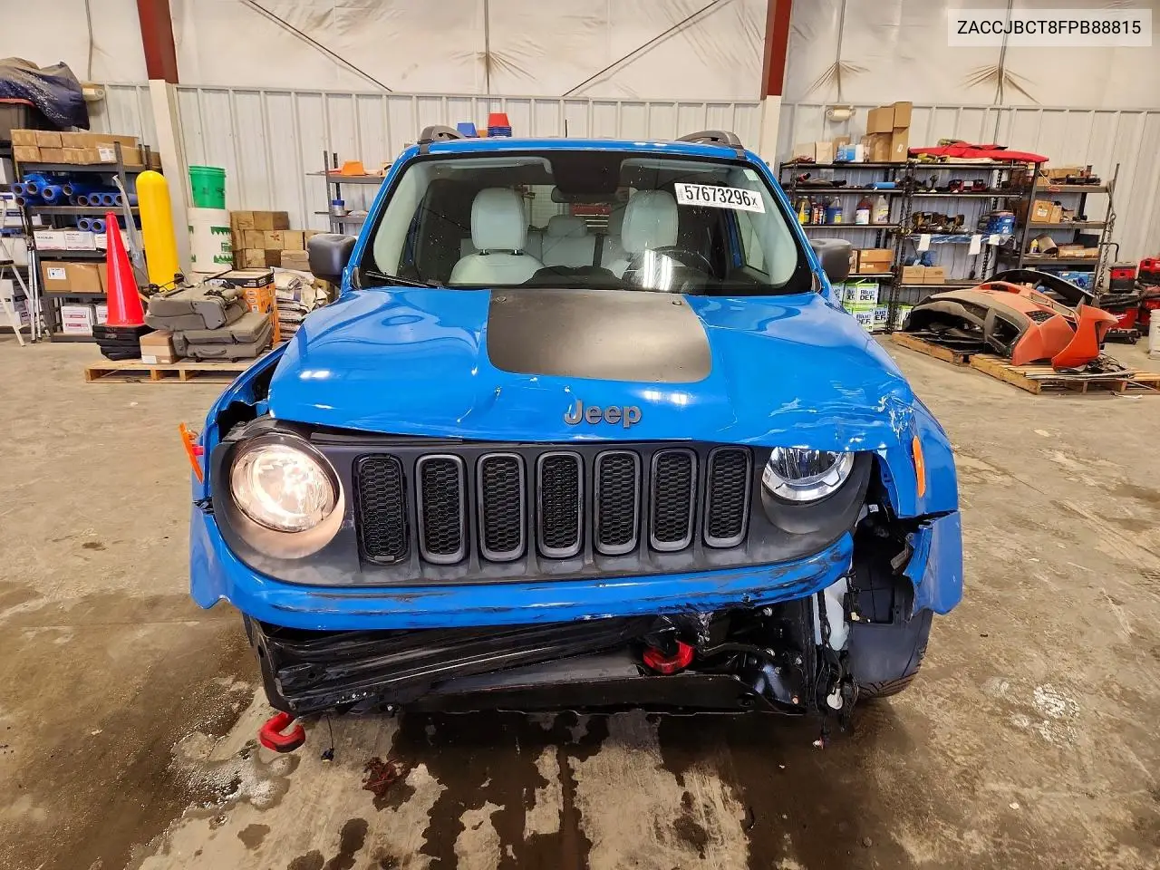2015 Jeep Renegade Trailhawk VIN: ZACCJBCT8FPB88815 Lot: 57673296
