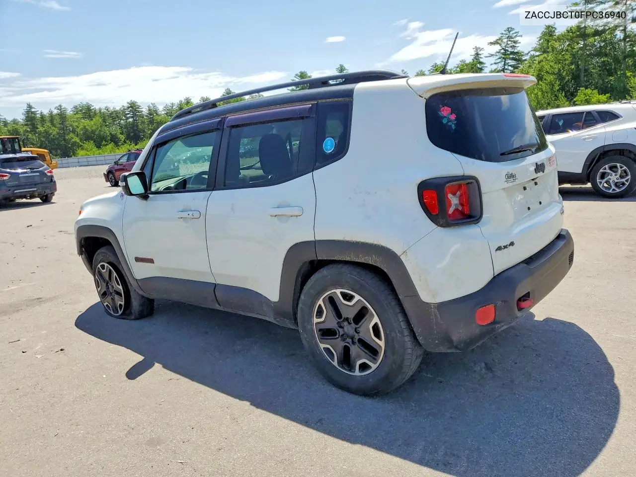 2015 Jeep Renegade Trailhawk VIN: ZACCJBCT0FPC36940 Lot: 58441536