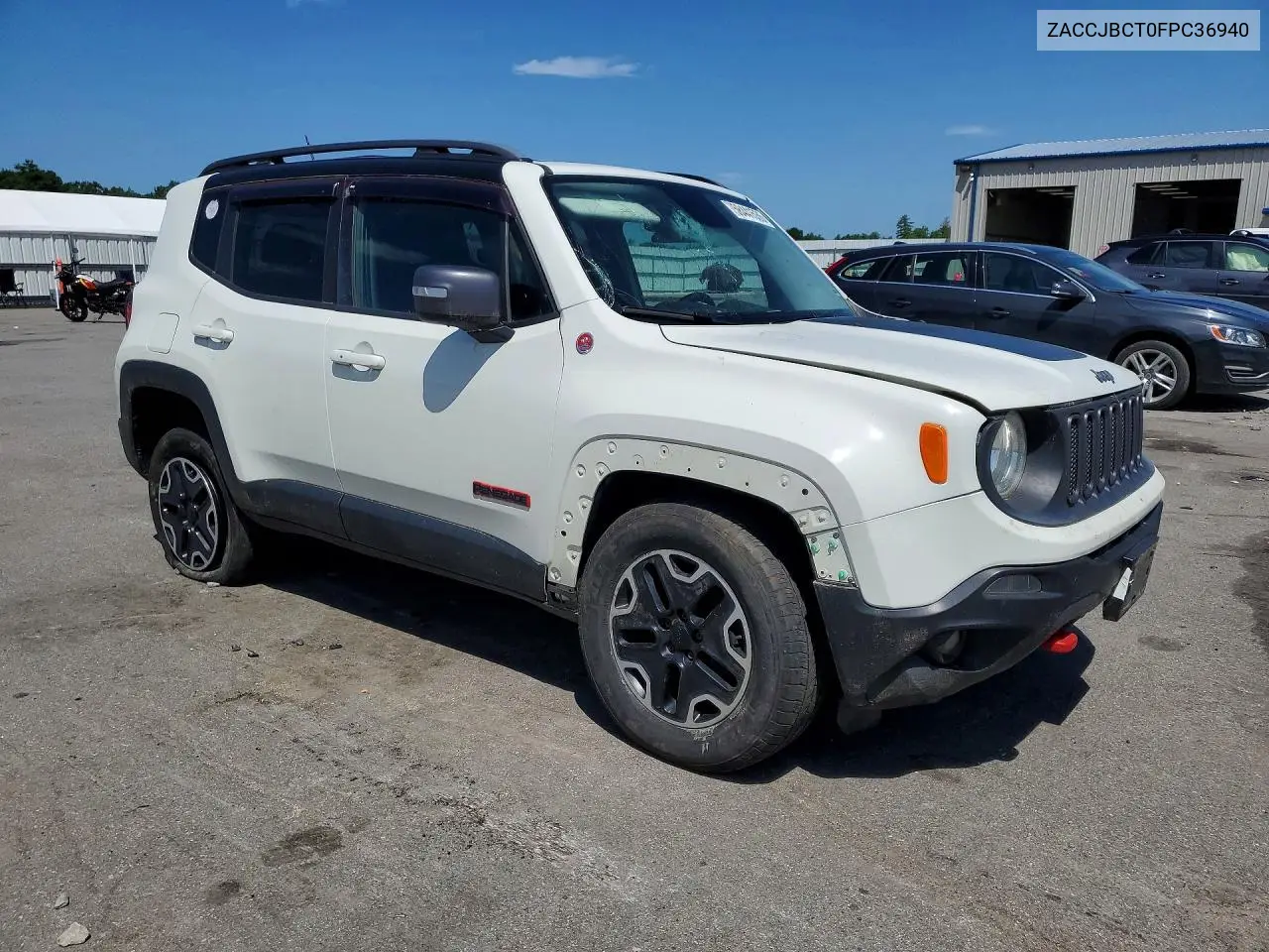 2015 Jeep Renegade Trailhawk VIN: ZACCJBCT0FPC36940 Lot: 58441536
