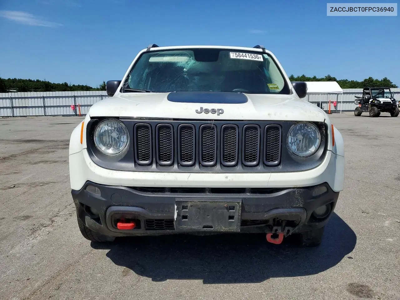 2015 Jeep Renegade Trailhawk VIN: ZACCJBCT0FPC36940 Lot: 58441536