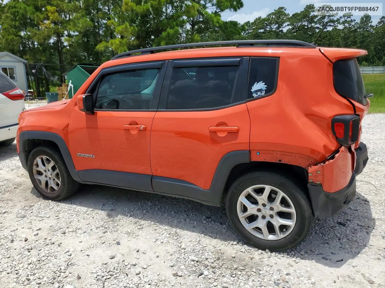 2015 Jeep Renegade Latitude VIN: ZACCJBBT9FPB88467 Lot: 59012046