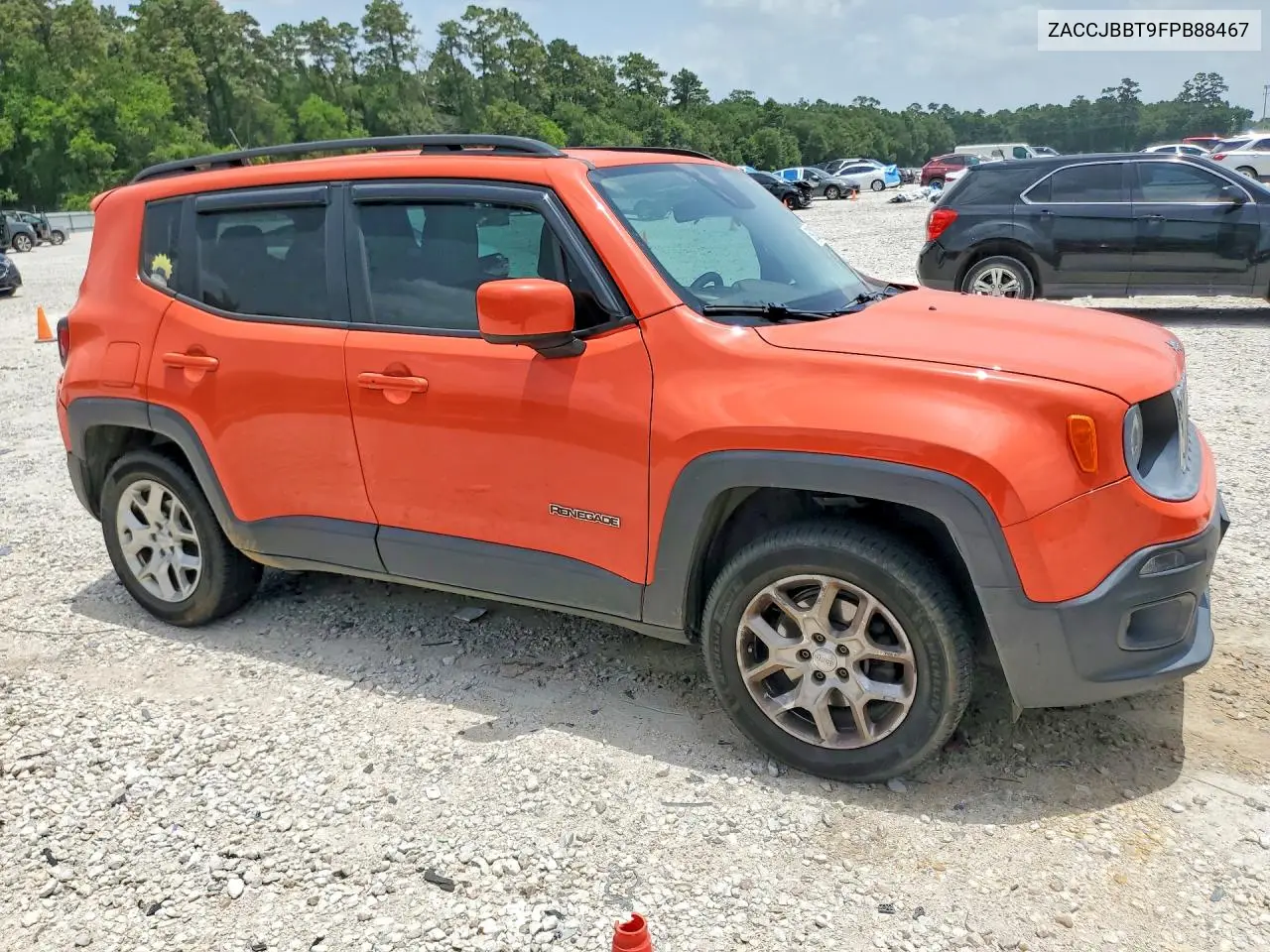 2015 Jeep Renegade Latitude VIN: ZACCJBBT9FPB88467 Lot: 59012046