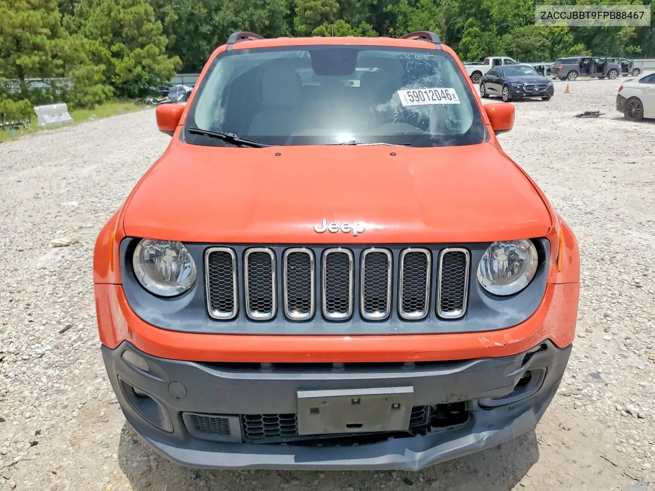 2015 Jeep Renegade Latitude VIN: ZACCJBBT9FPB88467 Lot: 59012046