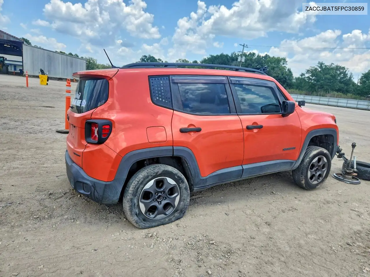 2015 Jeep Renegade Sport VIN: ZACCJBAT5FPC30859 Lot: 59314886