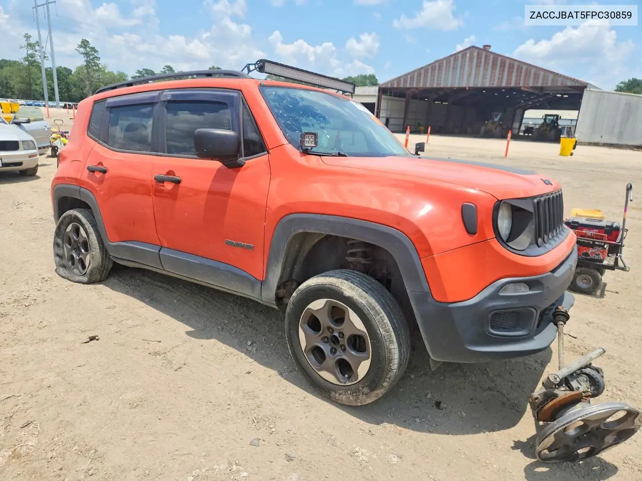 2015 Jeep Renegade Sport VIN: ZACCJBAT5FPC30859 Lot: 59314886