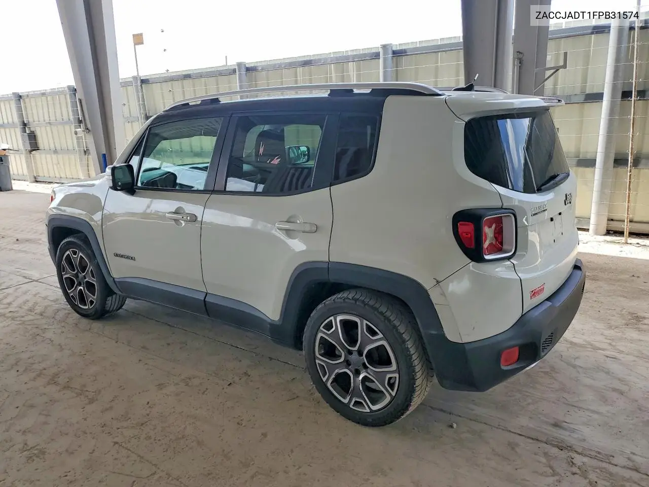 2015 Jeep Renegade Limited VIN: ZACCJADT1FPB31574 Lot: 59735606