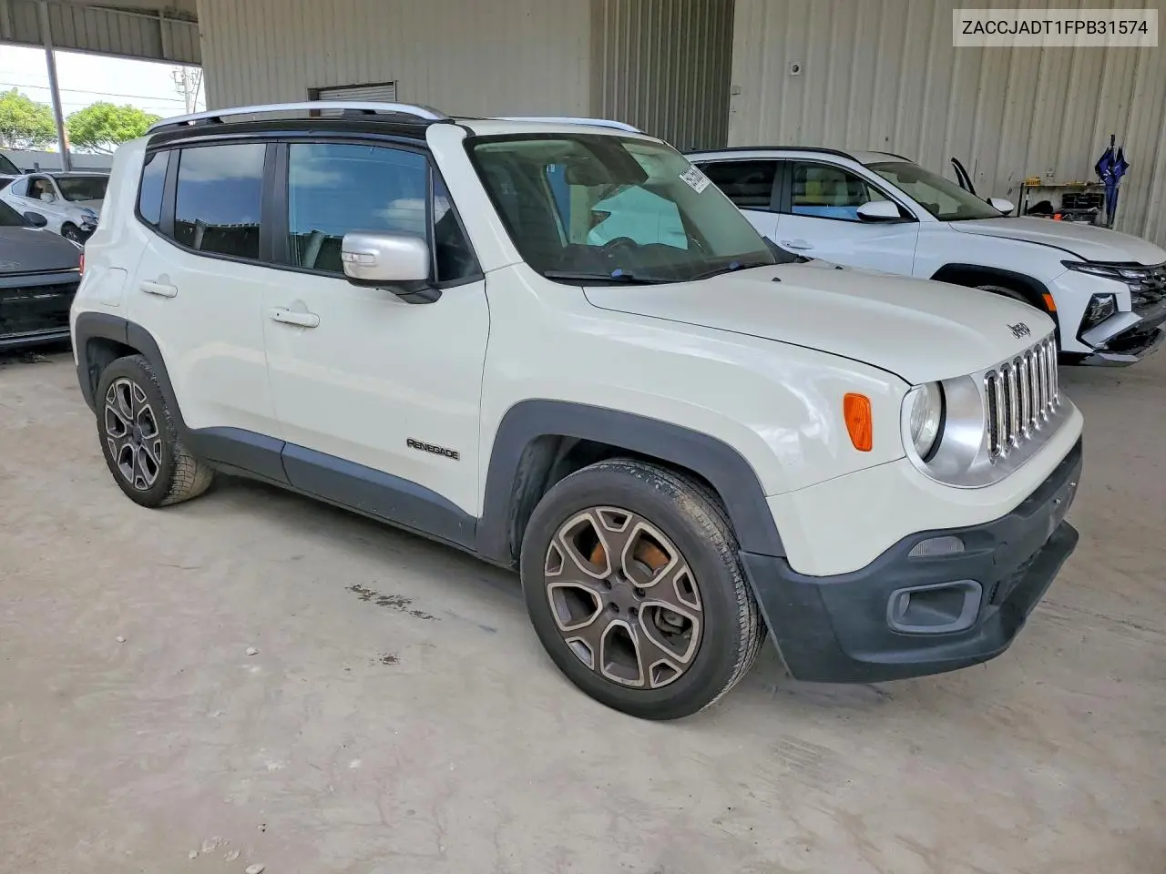 2015 Jeep Renegade Limited VIN: ZACCJADT1FPB31574 Lot: 59735606