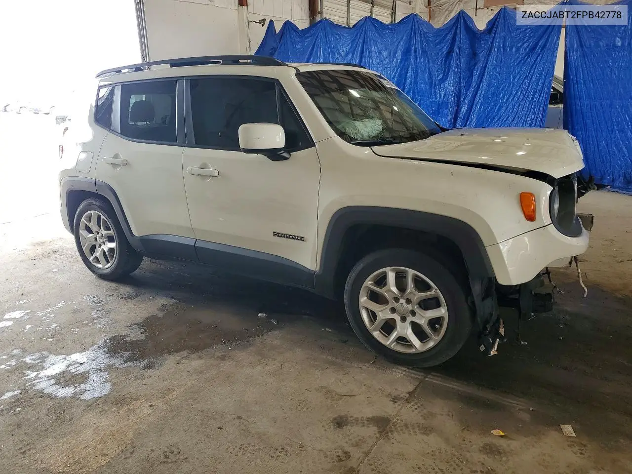 2015 Jeep Renegade Latitude VIN: ZACCJABT2FPB42778 Lot: 60035596