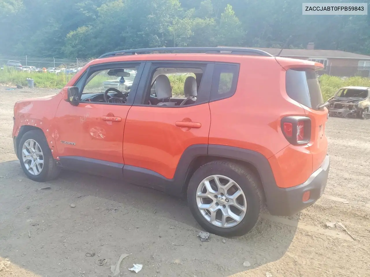 2015 Jeep Renegade Latitude VIN: ZACCJABT0FPB59843 Lot: 60783366