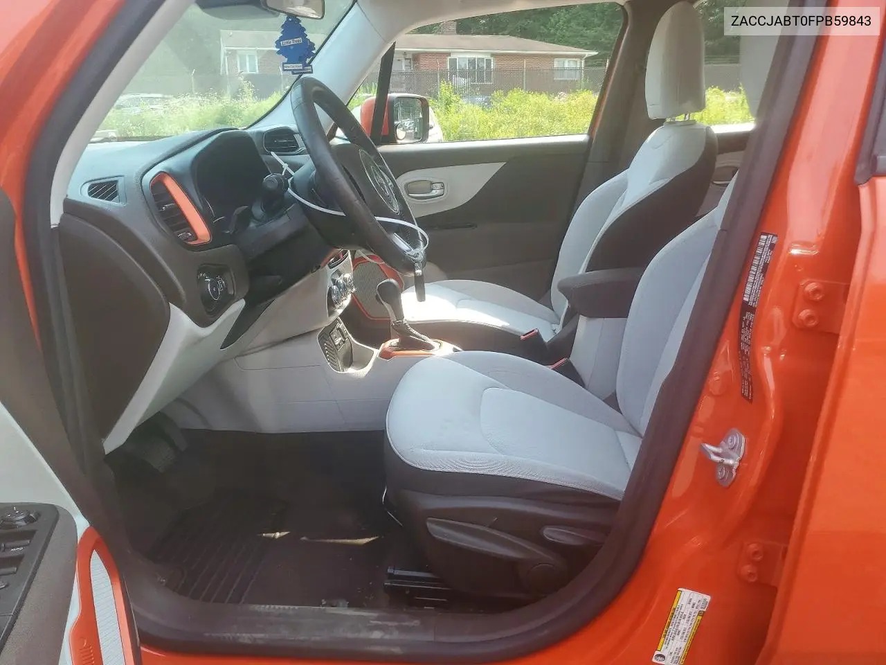 2015 Jeep Renegade Latitude VIN: ZACCJABT0FPB59843 Lot: 60783366