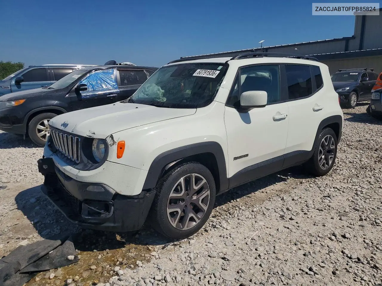 2015 Jeep Renegade Latitude VIN: ZACCJABT0FPB85824 Lot: 60791936