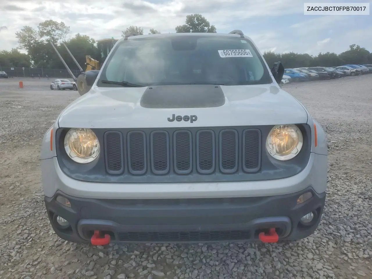 2015 Jeep Renegade Trailhawk VIN: ZACCJBCT0FPB70017 Lot: 60795606