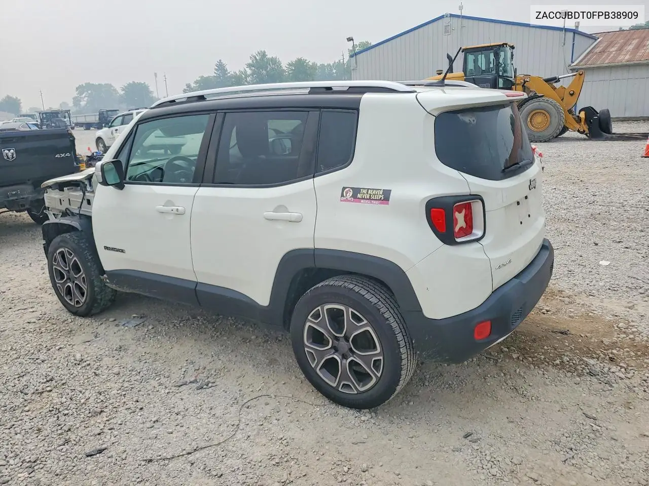 2015 Jeep Renegade Limited VIN: ZACCJBDT0FPB38909 Lot: 60836596