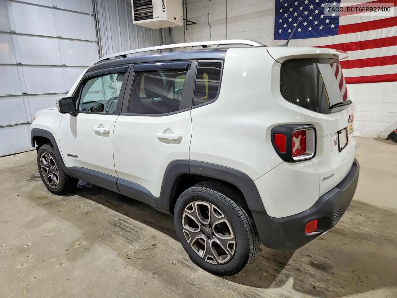 2015 Jeep Renegade Limited VIN: ZACCJBDT6FPB27400 Lot: 60938866