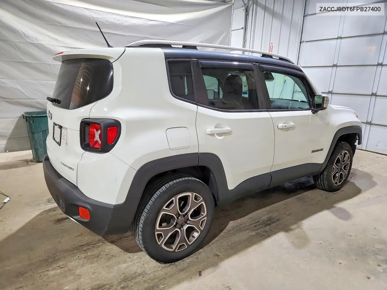 2015 Jeep Renegade Limited VIN: ZACCJBDT6FPB27400 Lot: 60938866